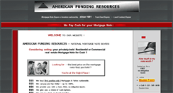 Desktop Screenshot of americanfunding.net