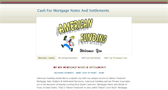 Desktop Screenshot of americanfunding.com